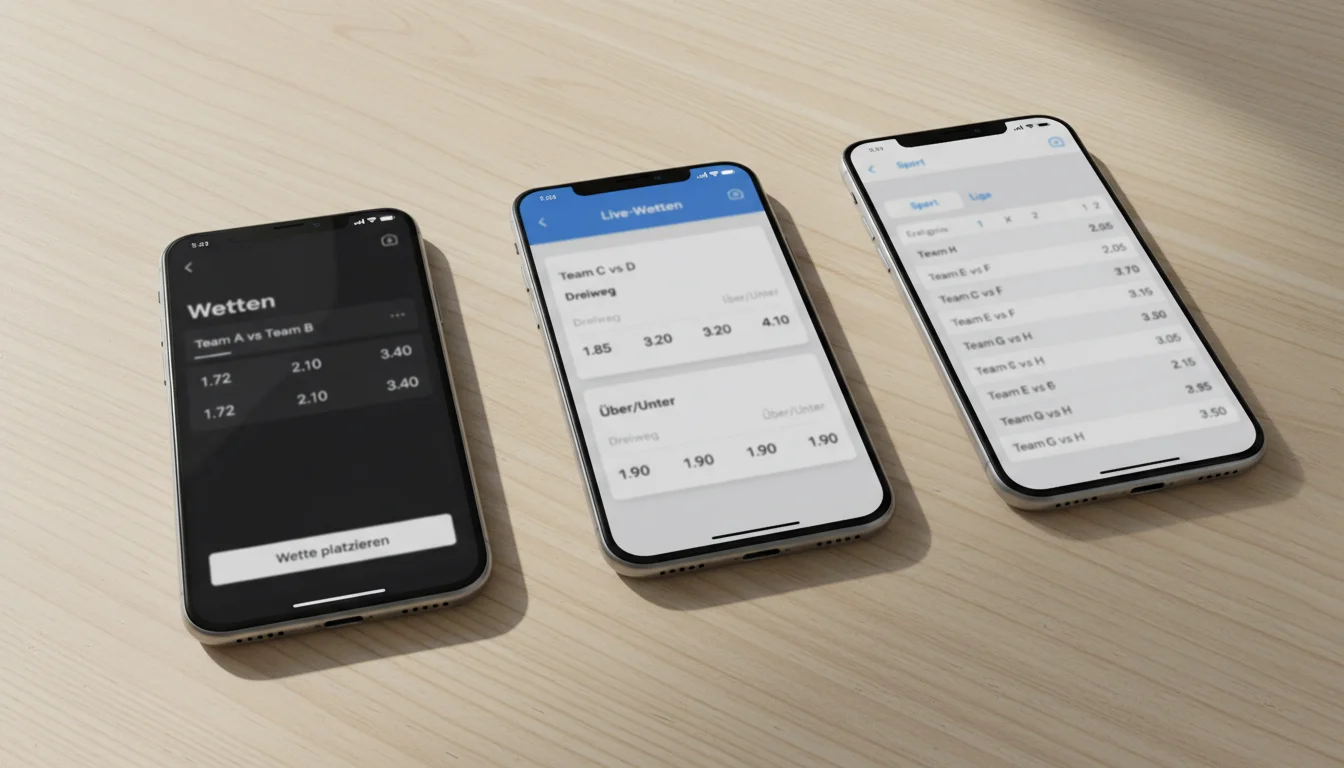 Verschiedene Plattform-Symbole die unterschiedliche Anbietertypen darstellen