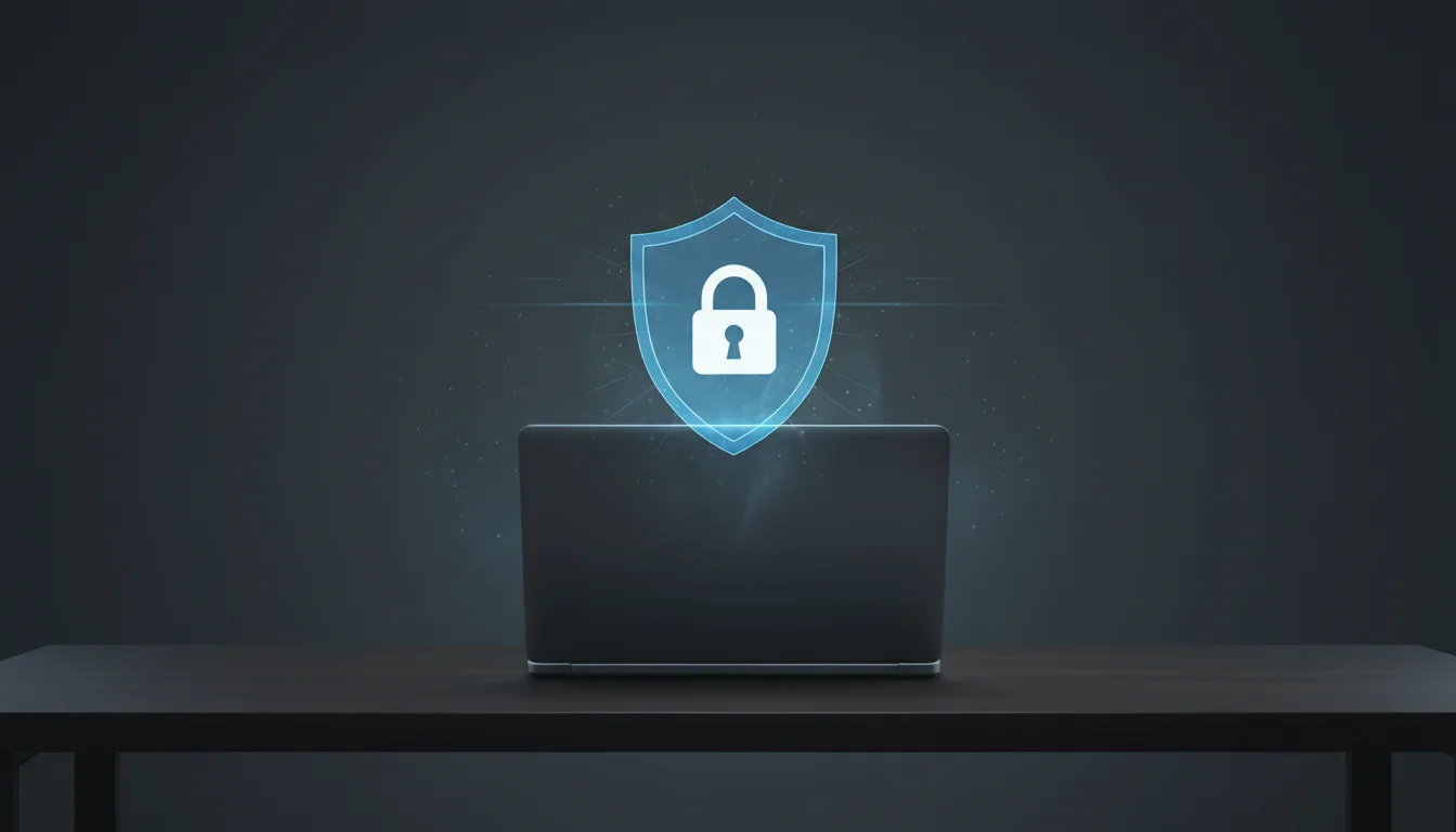 Digitales Schlosssymbol mit Schutzschild für Online-Sicherheit